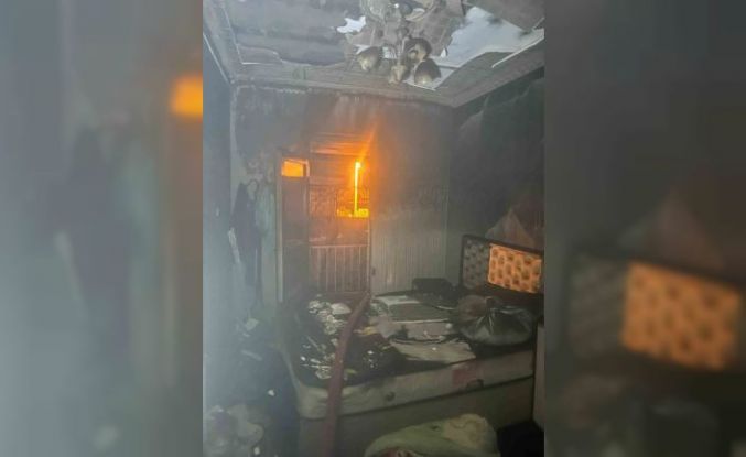 Mardin’de müstakil evde çıkan yangın söndürüldü