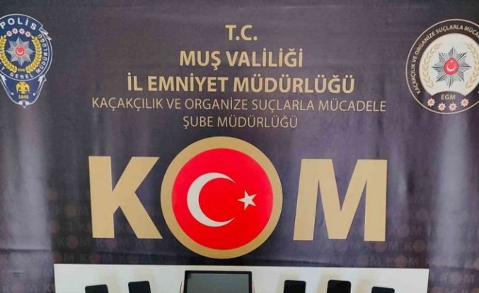 Muş’ta kaçakçılık operasyonu
