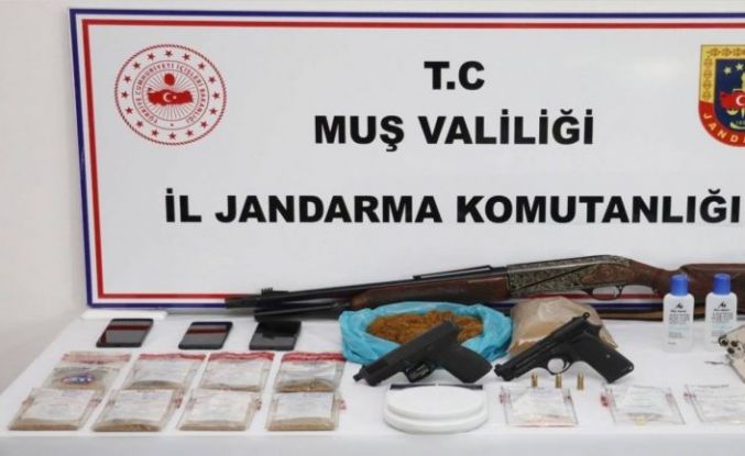 Muş’ta uyuşturucu operasyonu: 2 kişi tutuklandı