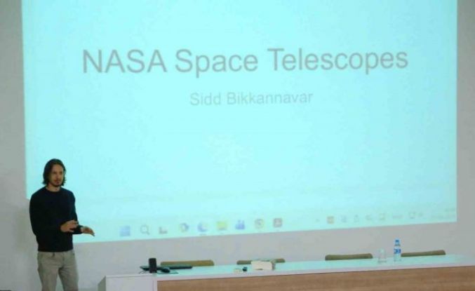 NASA Bilim İnsanı Sidd Bikkannavar öğrencileri ile buluştu