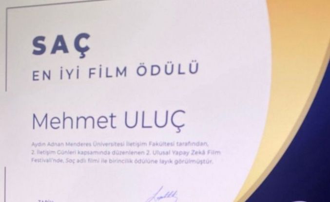 Ödülünü Filistin’e ithaf etti