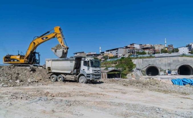 Onat Tüneli’nde çalışmalar sürüyor