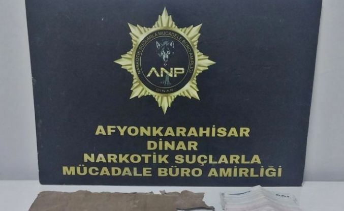 Polisten uyuşturucu operasyonu:  1 kişi tutuklandı