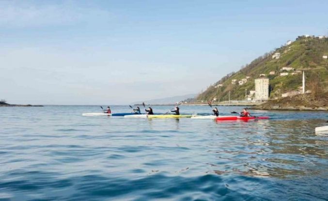 Rize’nin kanocuları Bahar Kupası yolunda