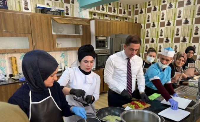 Sason’da gençlere meslek kapısı: Aşçı yardımcılığı kursuna yoğun ilgi