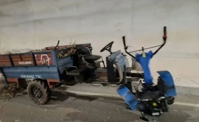 Siirt’te otomobil ile patpat çarpıştı: 1 yaralı