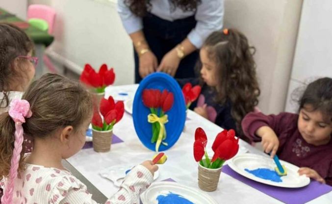 Sincan Belediyesi kreşinde "ilkbahara merhaba" etkinliği