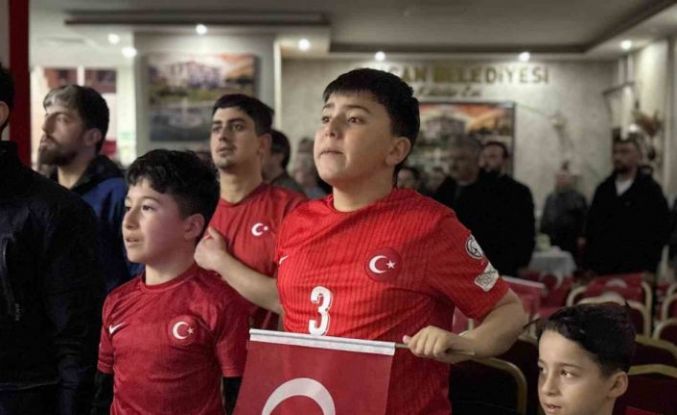 Sincan’da milli maç heyecanı