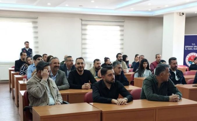 Şırnak’ta AFAD, kamu personeline KBRN ve afet farkındalık semineri