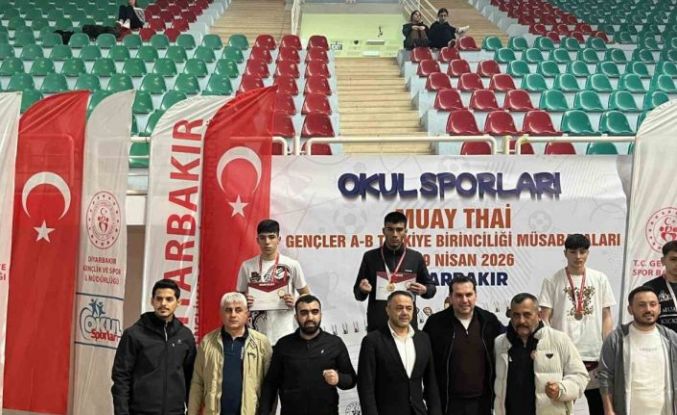 Siverekli sporcu Muay-Thai Türkiye Şampiyonası’nda ikinci oldu