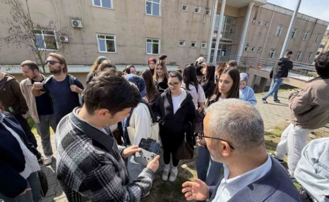 SUBÜ’lü öğrencilere uygulamalı dron eğitimi