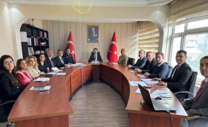 Susuz’da Kurum Amirleri Toplantısı düzenlendi