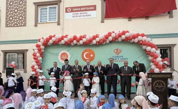 Tarsus’ta yeni Kur’an Kursu kapılarını açtı