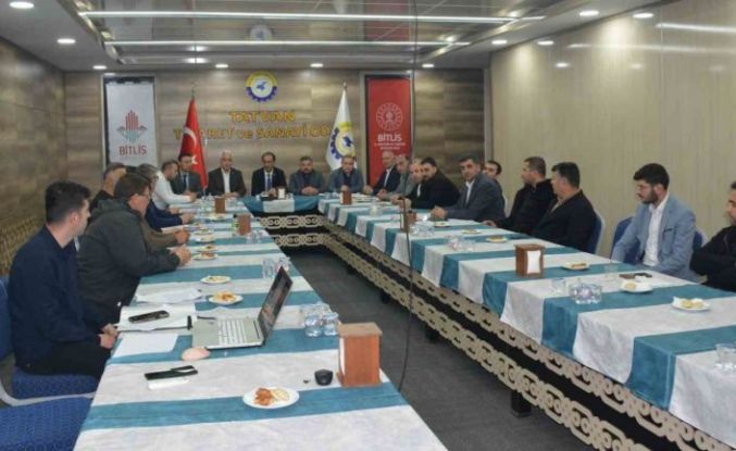Tatvan’da turizm sektör temsilcileri toplantısı gerçekleştirildi