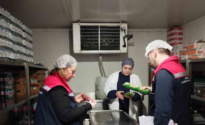 Tekirdağ’da gıda ürünleri mercek altında