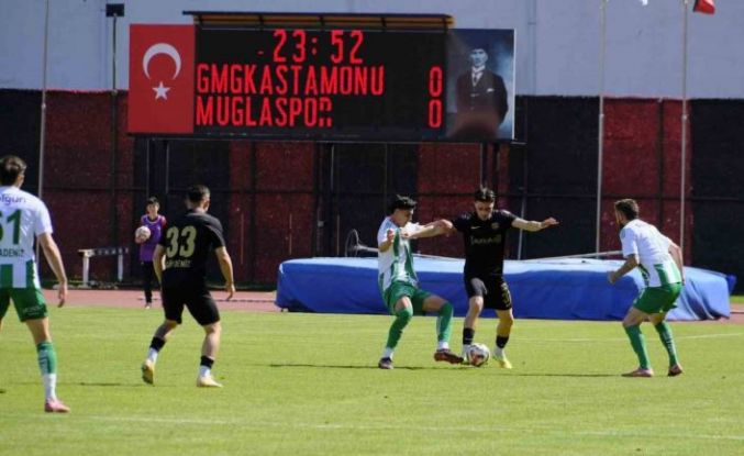 TFF 2. Lig: Kastamonuspor: 0 - Muğlaspor: 3
