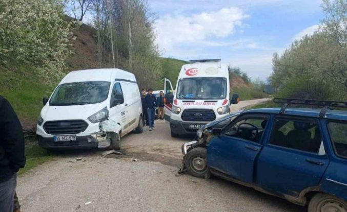 Tokat’ta trafik kazası: 4 yaralı
