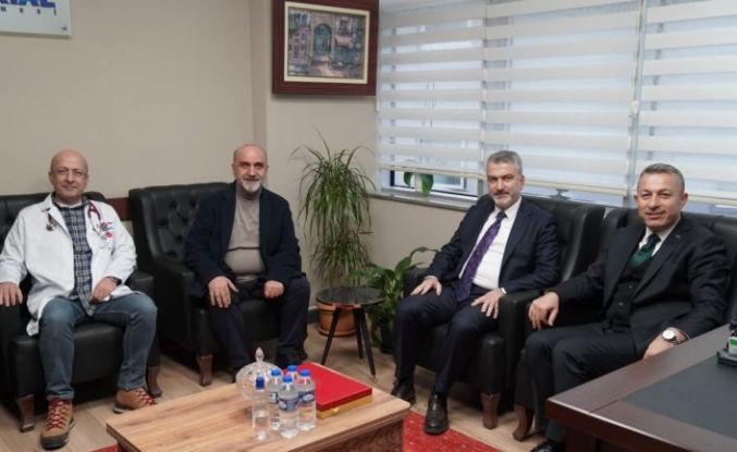 Trabzon Valisi Şahin’den Özel İmperial Hastanesi’ne ziyaret