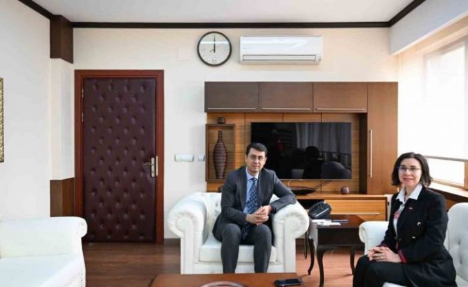 Uşak Belediye Başkan Vekili Özkan, Vali Kartal’ı ziyaret etti