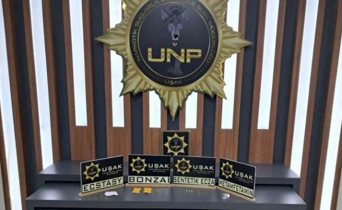 Uşak’ta uyuşturucu operasyonlarında gözaltına alınan 6 kişiden 5’i tutuklandı
