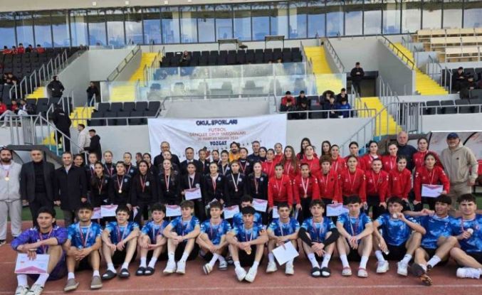 Yozgat’ta 288 sporcunun katıldığı Okul Sporları Futbol Müsabakaları tamamlandı
