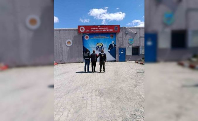 27 yıl hapis cezasıyla aranan cezaevi firarisi Kars’ta yakalandı
