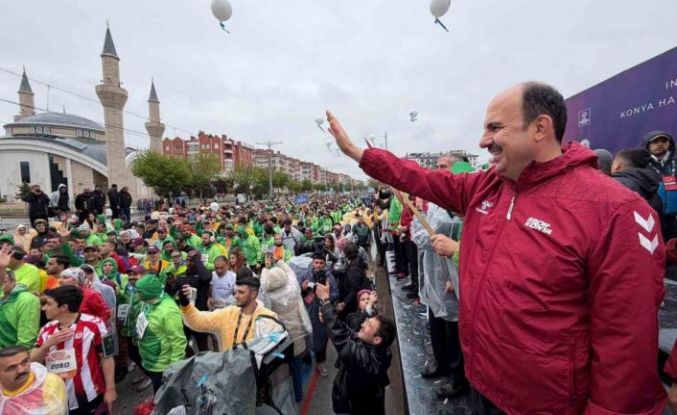 5. Uluslararası Konya Yarı Maratonu’nda dünyanın ritmi Konya’da attı