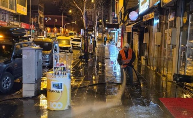 Ardahan’da Belediyeden bahar temizliği