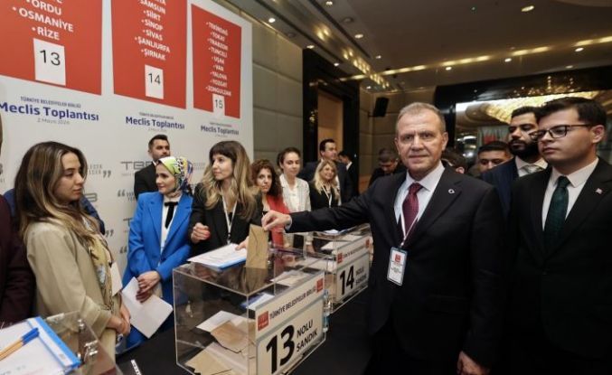 Başkan Seçer, TBB’nin yeni başkanı oldu