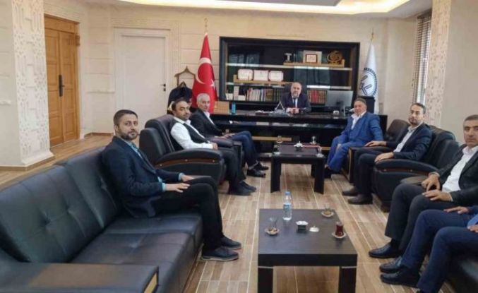 Cizre Müftülüğü yeni binasında ilk toplantısını gerçekleştirdi