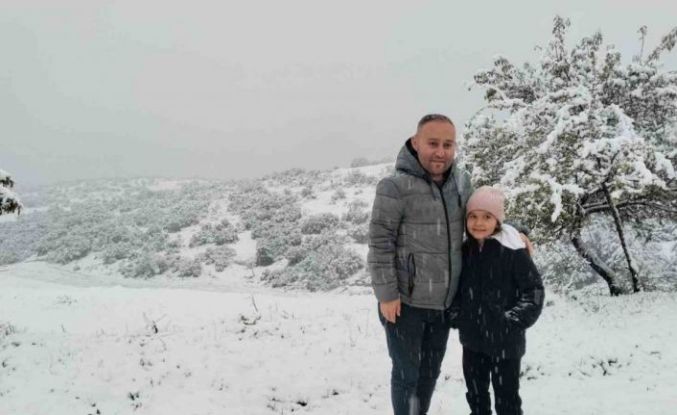 Denizli’nin yüksek kesimleri mayıs ayında beyaz gelinliğini giydi