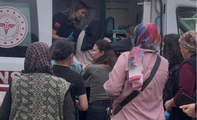 Dumanları gören yaşlı kadın fenalaştı