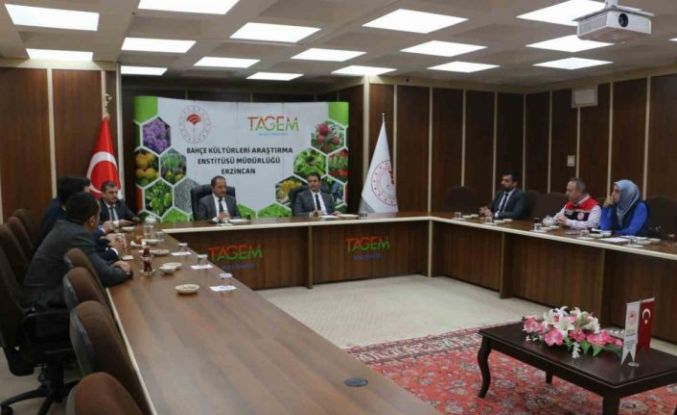 Erzincan’da tarım teşkilatları koordinasyon toplantısı yapıldı