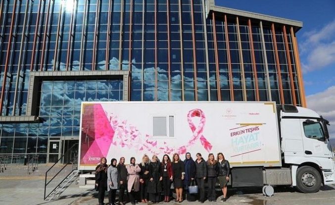 Erzurum’da kansere karşı mobil hamle