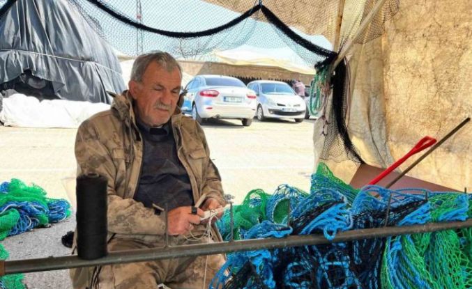 Fatsa’da 58 yıllık balıkçı mesleğinin başında
