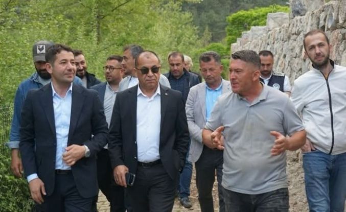 Feke’de Sokak Sağlıklaştırma Projesi yerinde incelendi