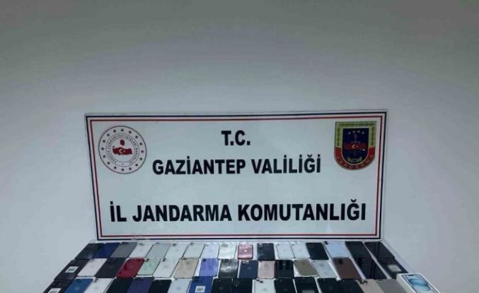 Gaziantep’te 3 milyon TL değerinde kaçak telefon ele geçirildi