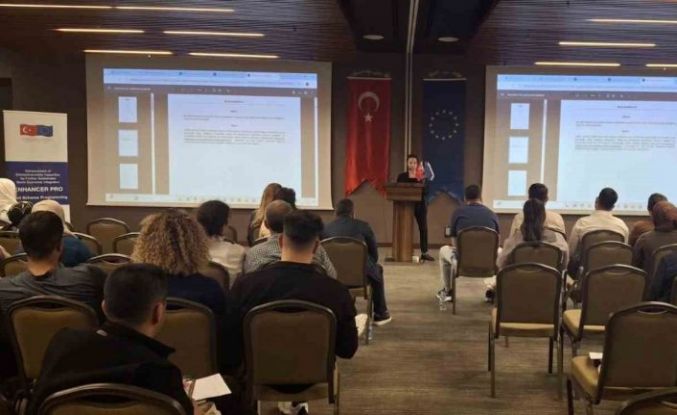 Hatay’da ENHANCER PRO girişimcilik hibe programı tanıtıldı