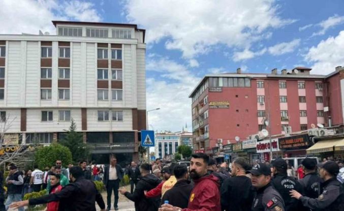 Iğdır’da kritik maç öncesi gerginlik: Taraftarlar arasında arbede