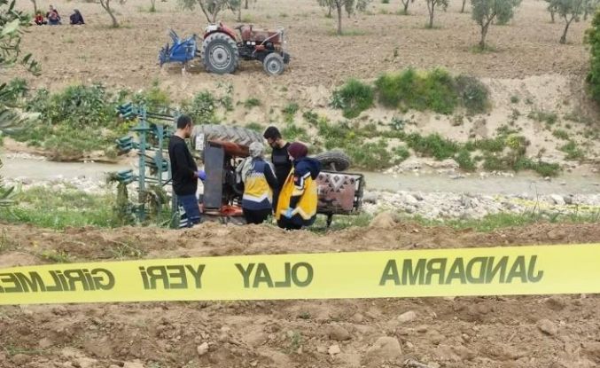 Kilis’te traktör kazası: 1 ölü
