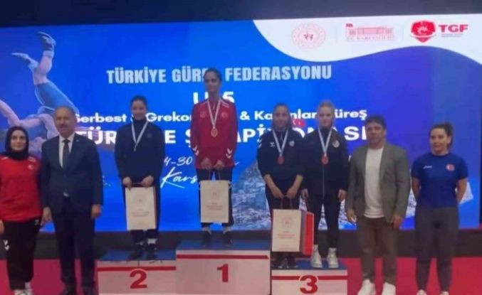 Köyceğizli güreşçi Çomak Türkiye üçüncüsü oldu