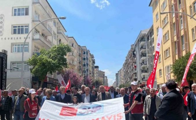 Malatya’da 1 Mayıs kutlandı