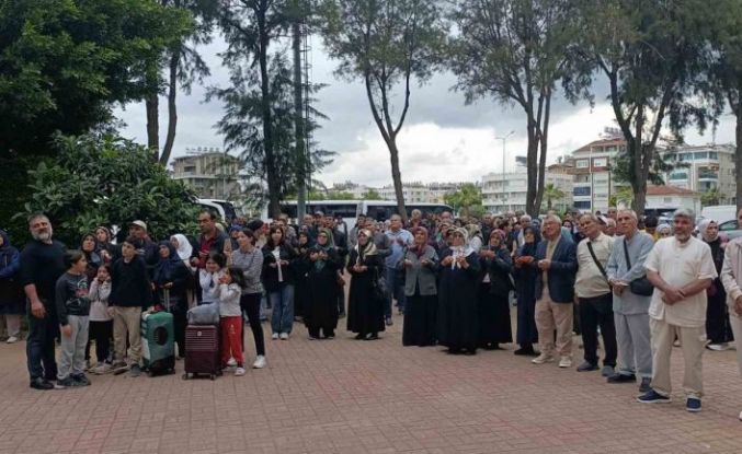 Manavgatlı hacı adayları kutsal topraklara uğurlandı