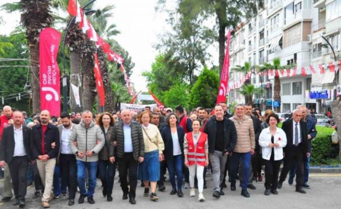 Manisa’da 1 Mayıs kutlaması