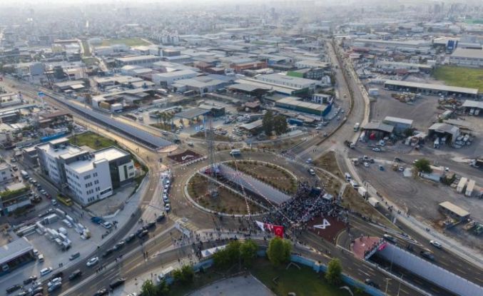 Mersin’de Hal Katlı Kavşağı hizmete açıldı
