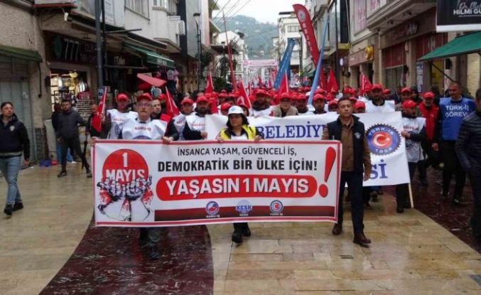 Ordu’da 1 Mayıs etkinliği