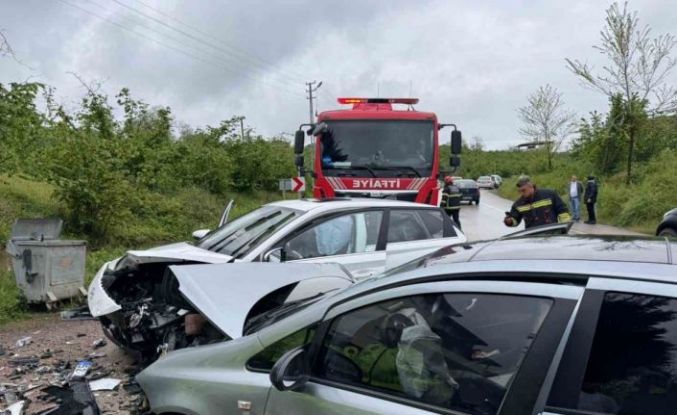 Ordu’da trafik kazası: 3 yaralı