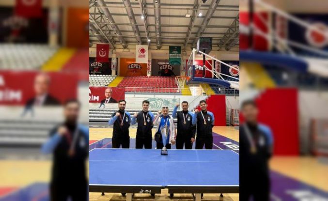 Şahinbey’den masa tenisinde tarihi zafer