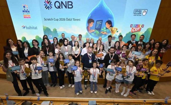 Scratch Cup 2026’da ‘Minik Eller’, "Gelecek İçin Bir Damla" temasıyla sürdürülebilirlik ve net sıfır odağında projeler geliştirdi