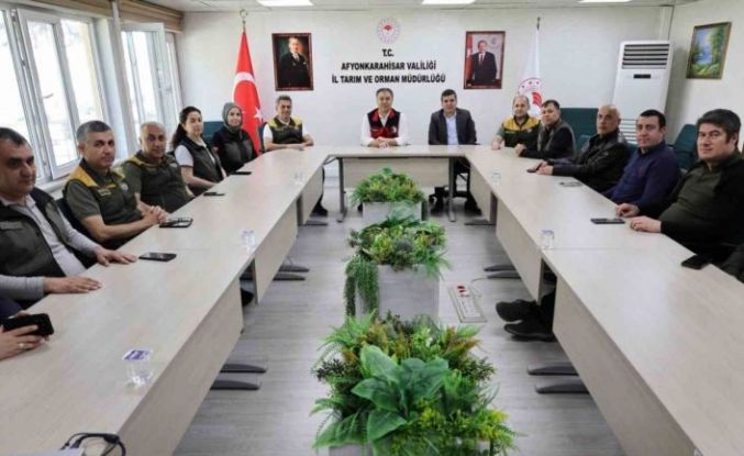 Tarım ve Orman İl Müdürlüğü tarafından koordinasyon toplantısı yapıldı